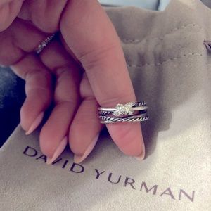 X collection Ring with Diamond ring
